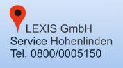 LEXIS GmbHService HohenlindenTel. 0800/0005150 